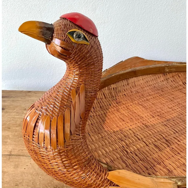 Vintage Shanghai Handicrafts Duck Tray — additional photo 6