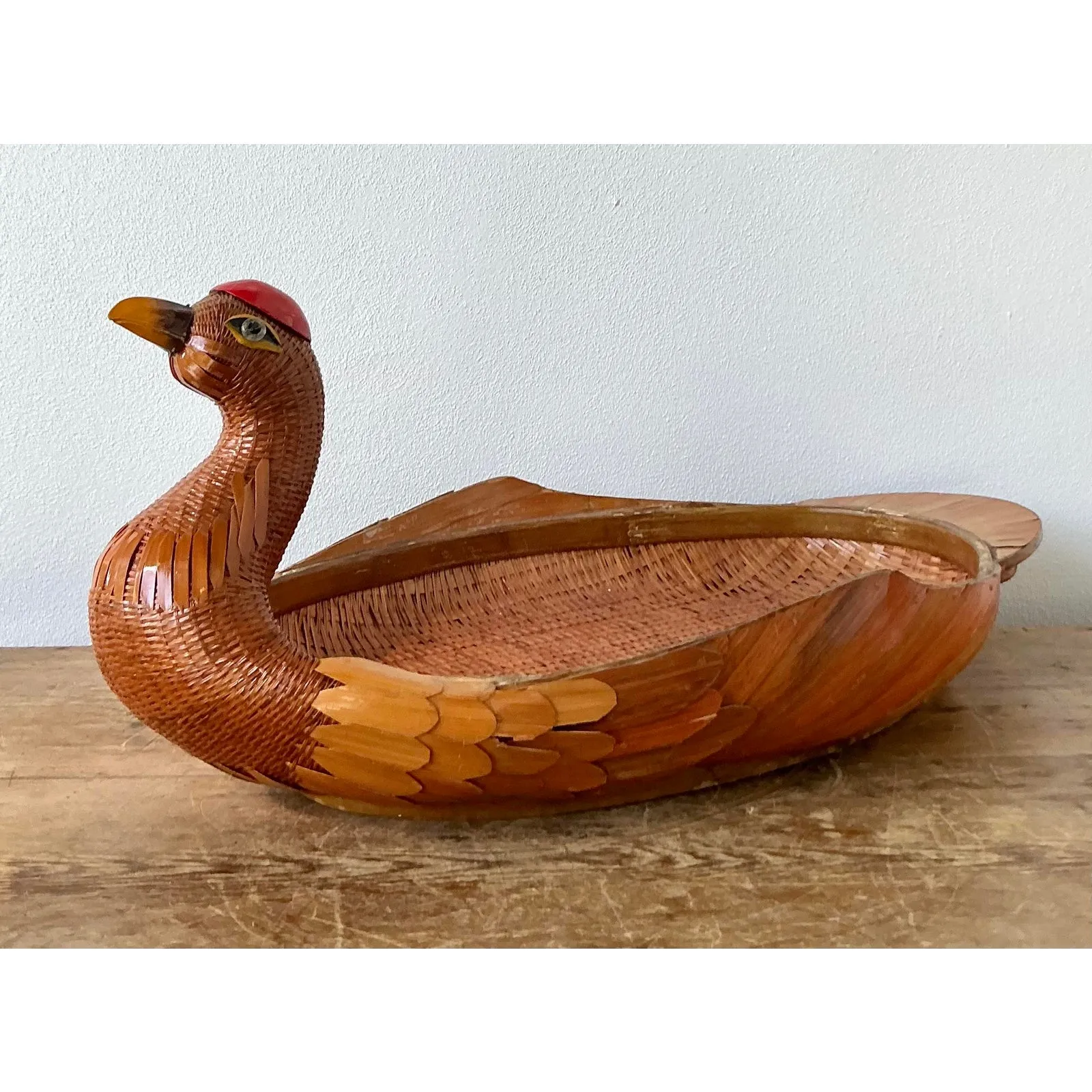 Vintage Shanghai Handicrafts Duck Tray — additional photo 7