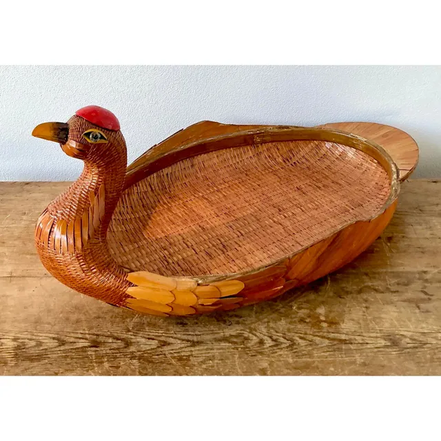 Vintage Shanghai Handicrafts Duck Tray — additional photo 8