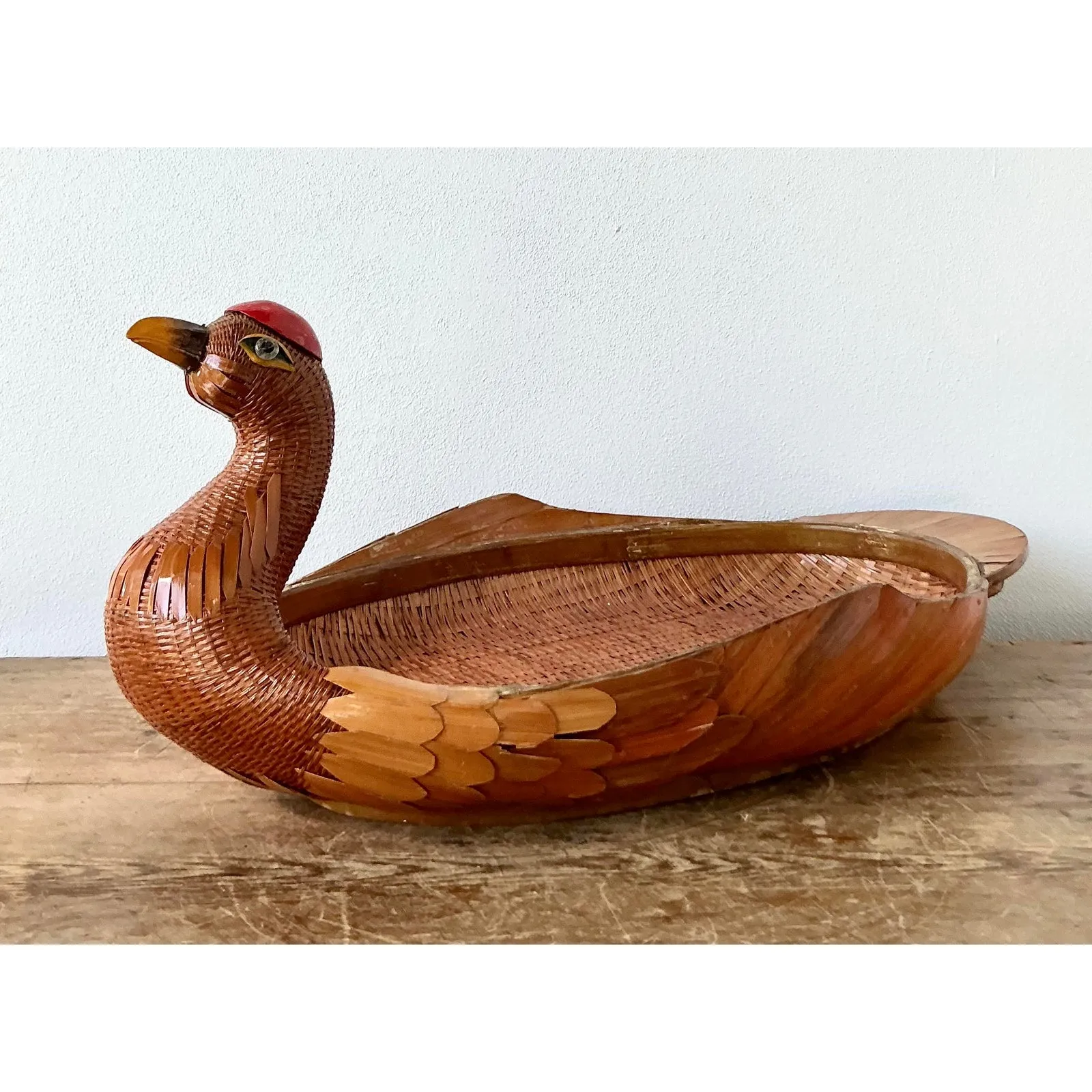 Vintage Shanghai Handicrafts Duck Tray — additional photo 4