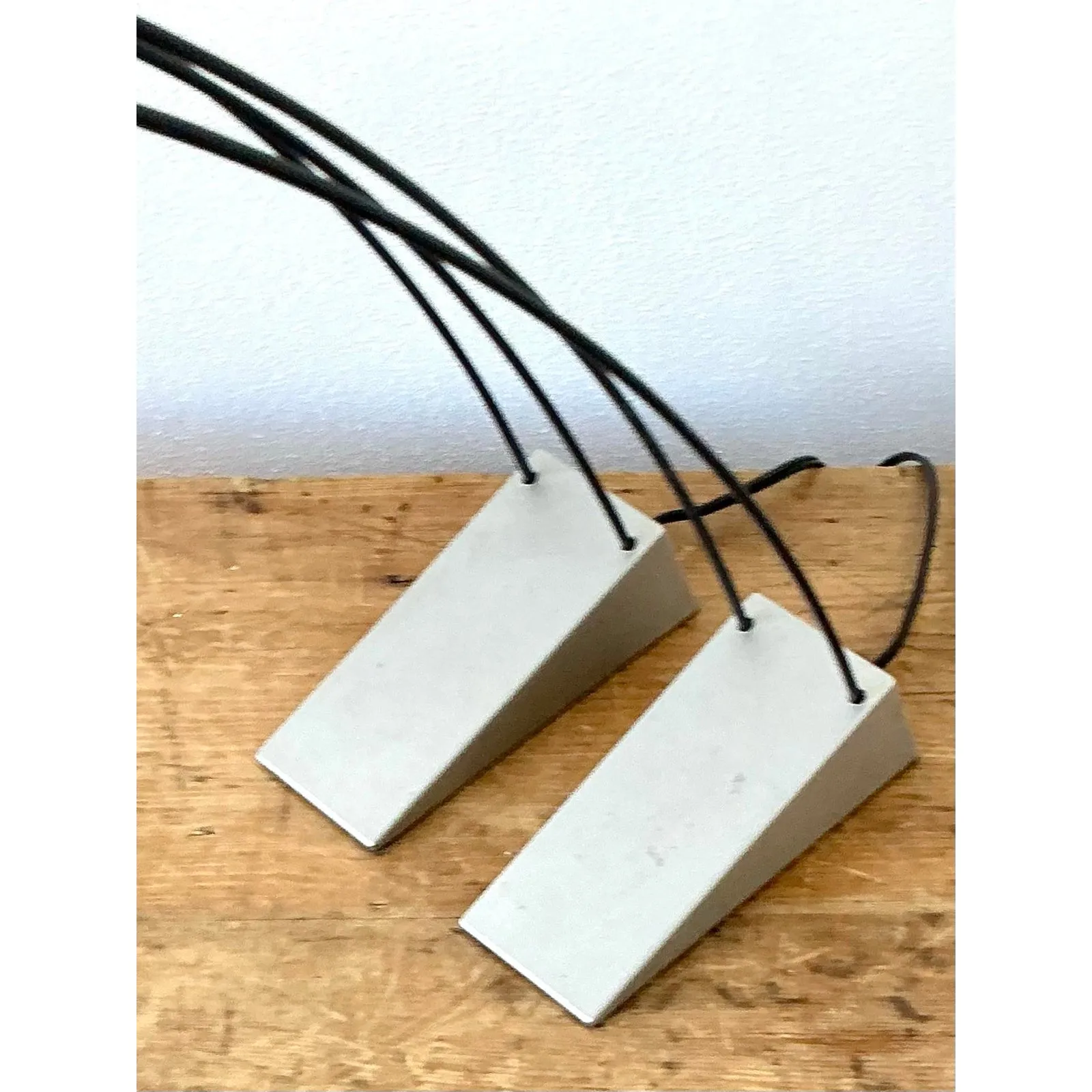 Vintage Contemporary Arc Table Lamps After Robert Sonneman — additional photo 8