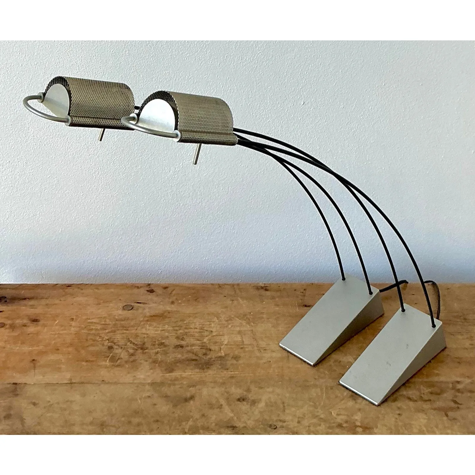 Vintage Contemporary Arc Table Lamps After Robert Sonneman — additional photo 5