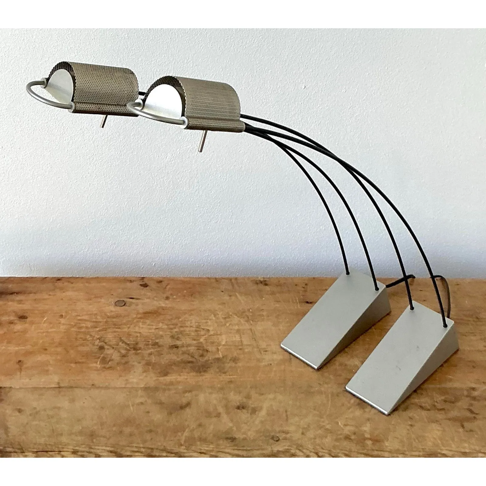 Vintage Contemporary Arc Table Lamps After Robert Sonneman — additional photo 4