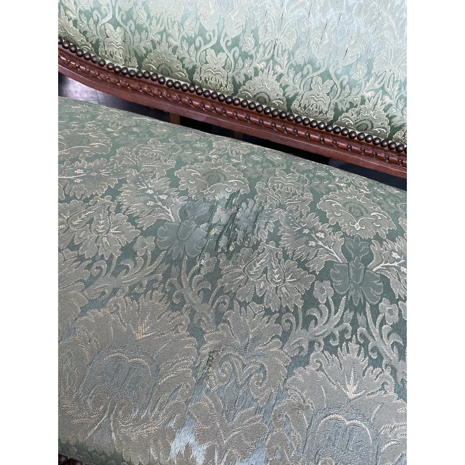 Vintage Boho Carved Canape Sofa — additional photo 6