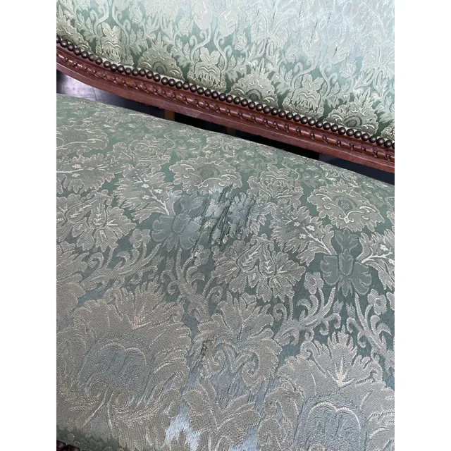 Vintage Boho Carved Canape Sofa — additional photo 6
