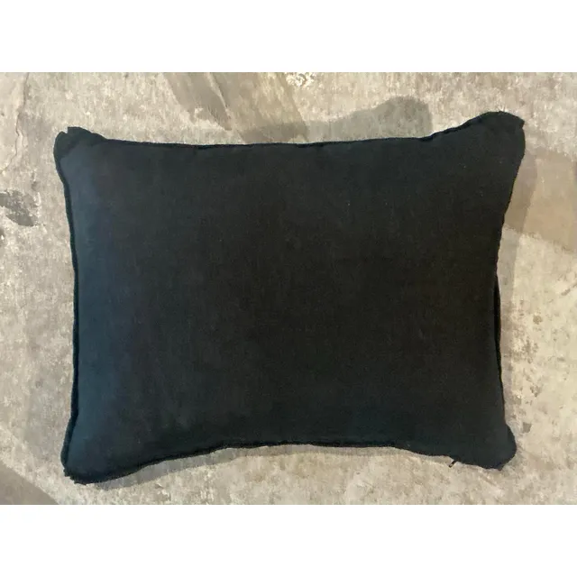 Vintage Boho Leopard Velvet Lumbar Pillow — additional photo 8