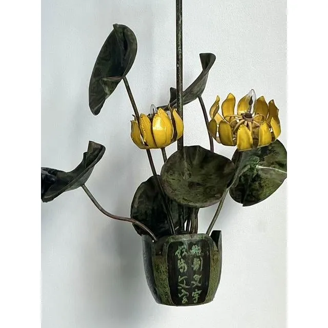 Vintage Boho Garland Faulkner Botanical Chandelier — additional photo 5