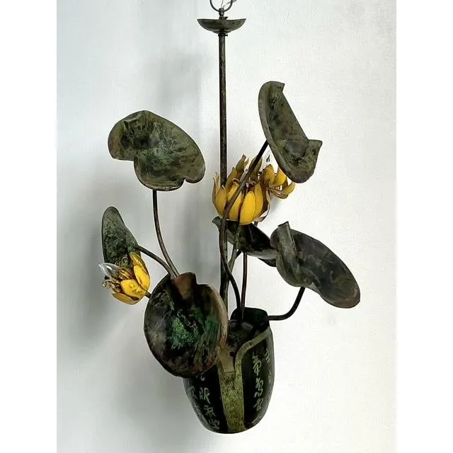 Vintage Boho Garland Faulkner Botanical Chandelier — additional photo 7