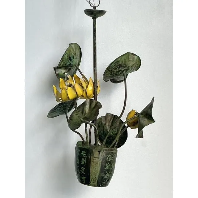 Vintage Boho Garland Faulkner Botanical Chandelier — additional photo 3