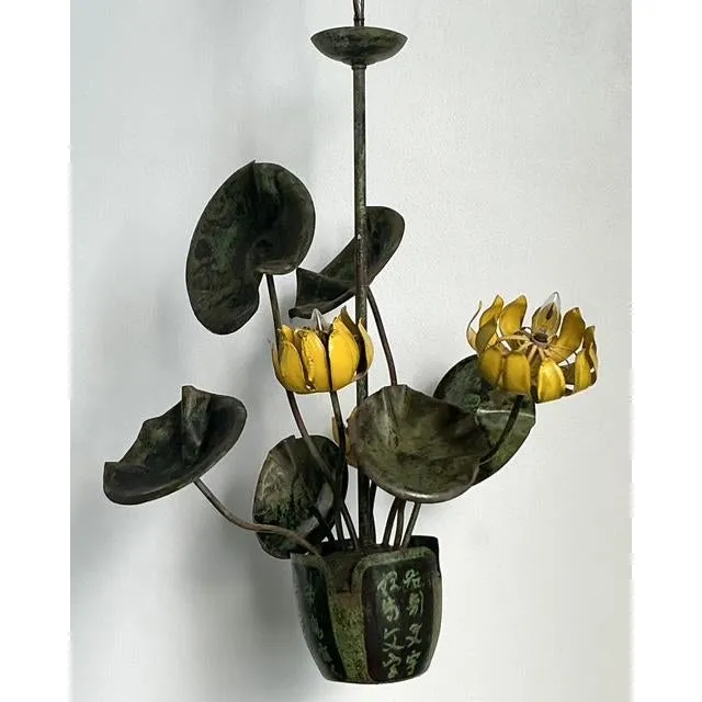 Vintage Boho Garland Faulkner Botanical Chandelier — additional photo 2