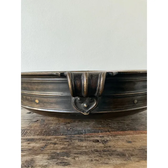 Vintage Boho Bronze Urli Bowl — additional photo 3