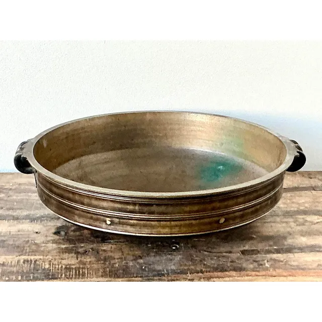 Vintage Boho Bronze Urli Bowl — additional photo 1