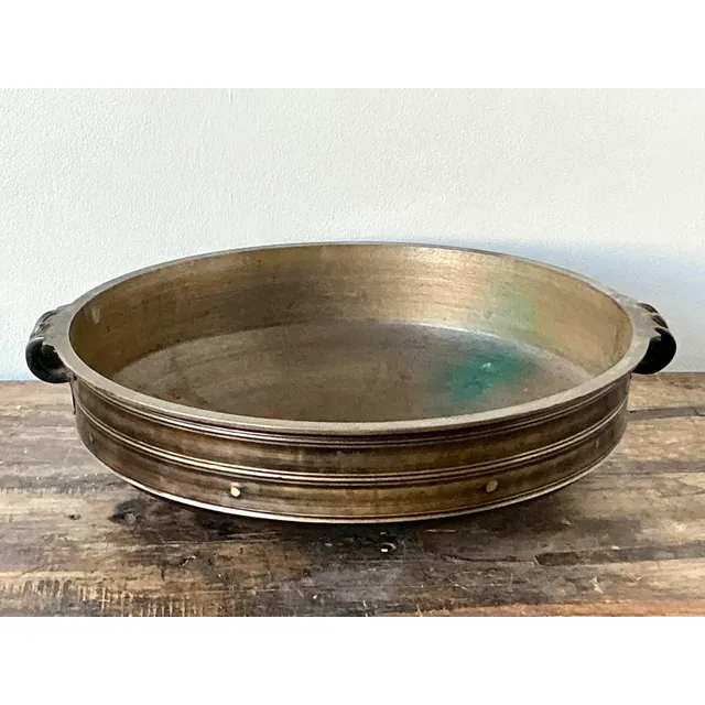 Vintage Boho Bronze Urli Bowl — additional photo 2