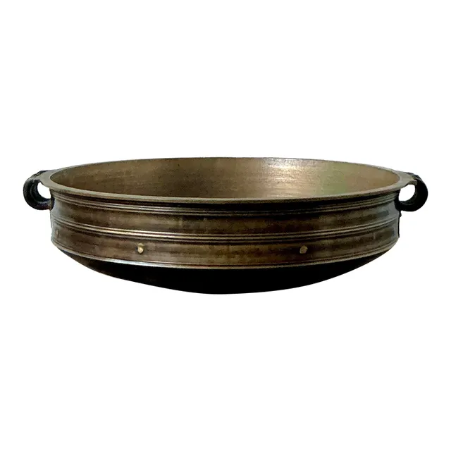 Vintage Boho Bronze Urli Bowl — additional photo 8