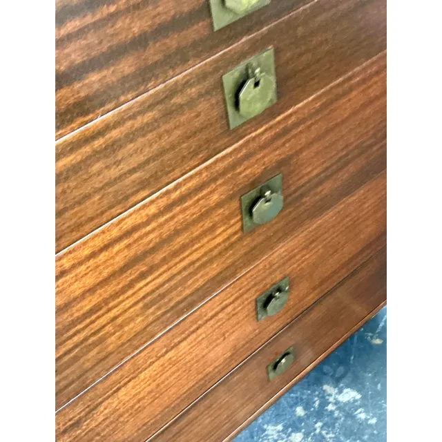Vintage MCM Harvey Probber Sliding Door Credenza — additional photo 7