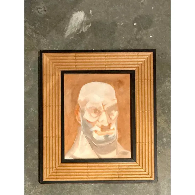Vintage Boho Original Portrait of Man — additional photo 5
