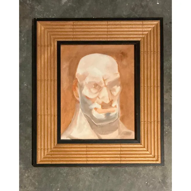 Vintage Boho Original Portrait of Man — additional photo 6