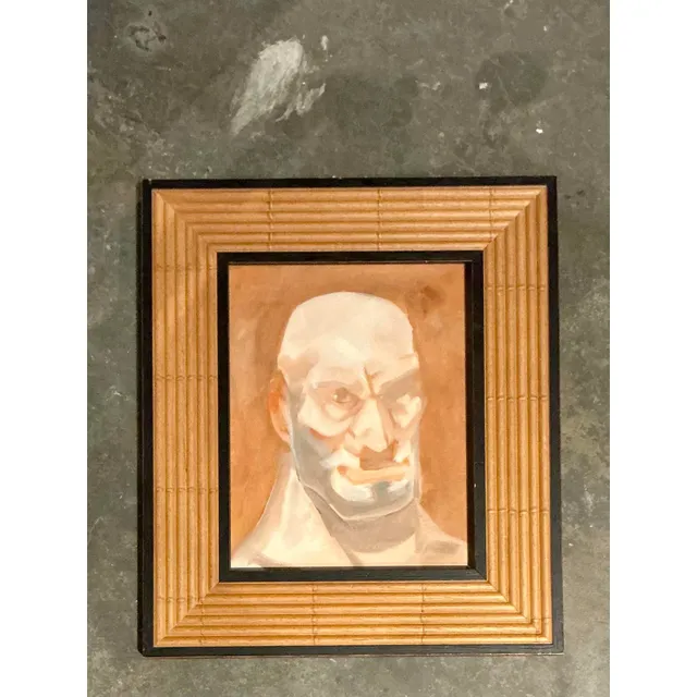Vintage Boho Original Portrait of Man — additional photo 8