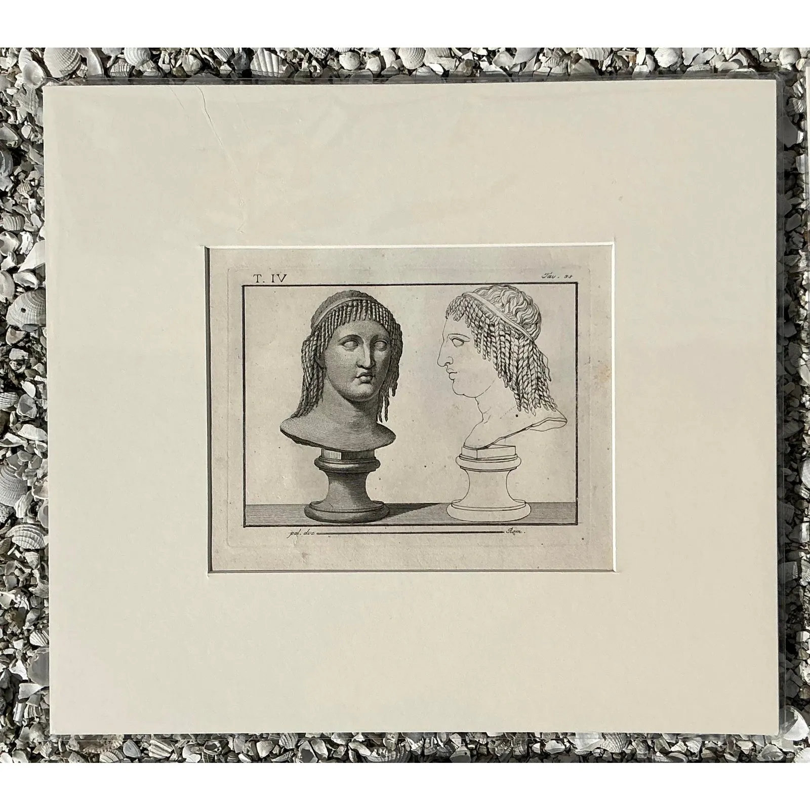 Vintage Boho Bust of Man Original Prints - Set of 6 — additional photo 6