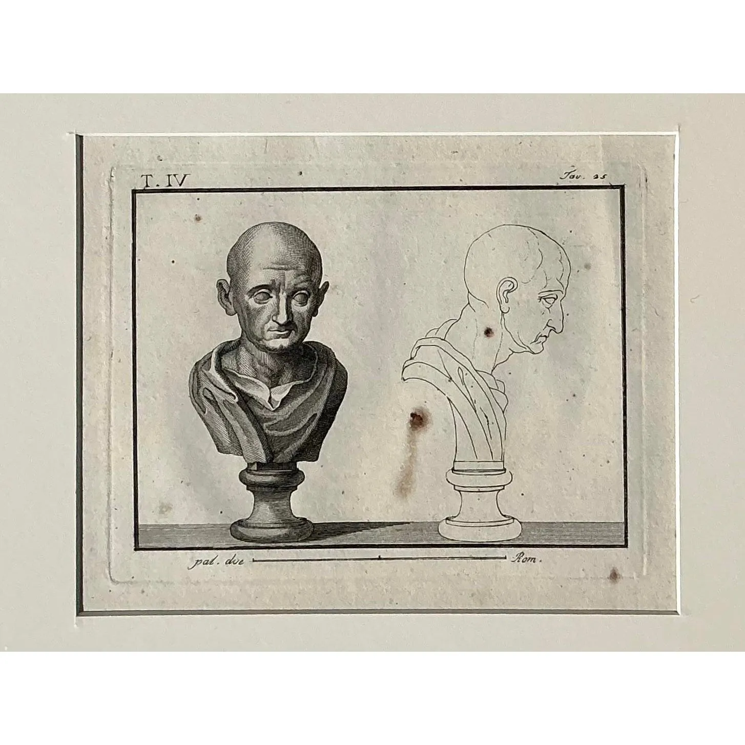Vintage Boho Bust of Man Original Prints - Set of 6 — additional photo 8