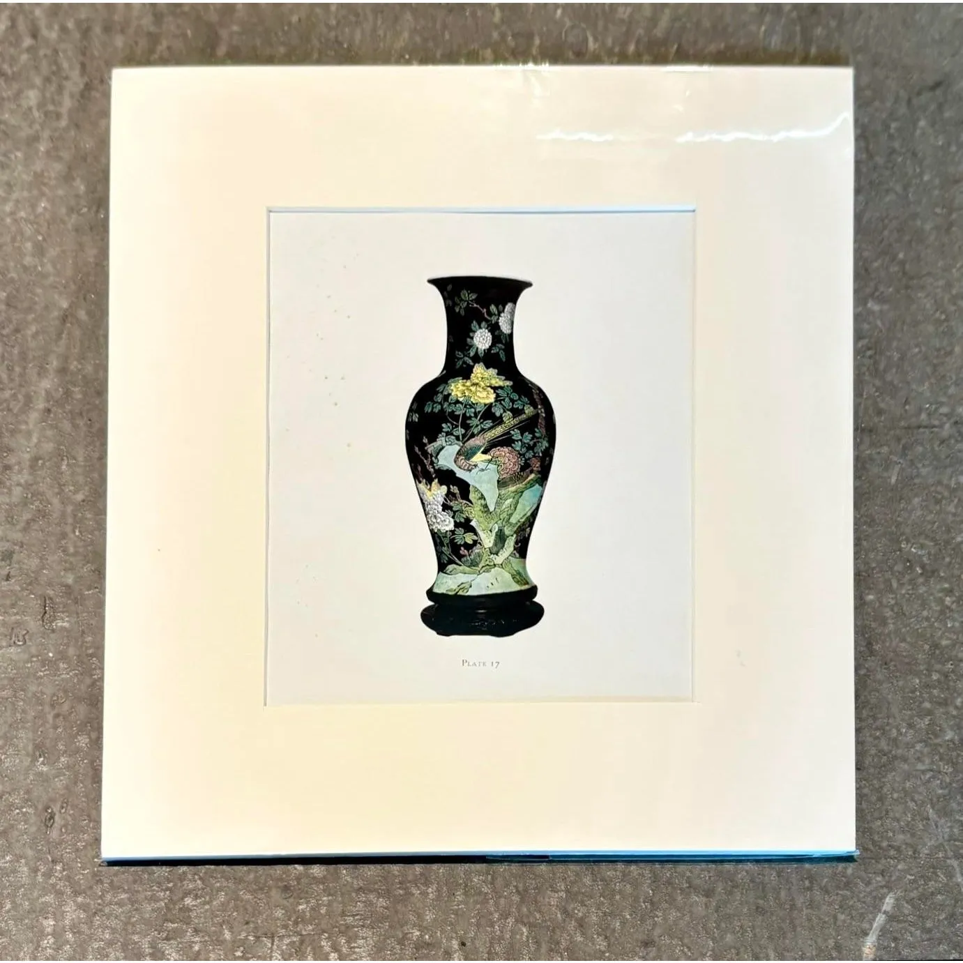 Vintage Boho Print of Chinese Porcelain Vase — additional photo 5
