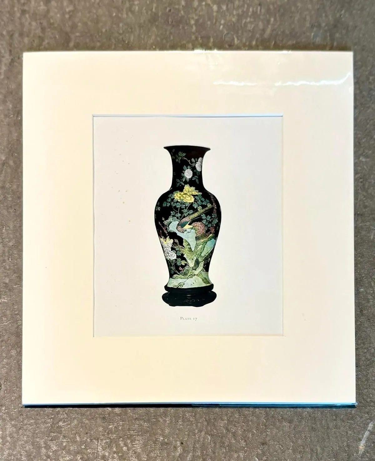 Vintage Boho Print of Chinese Porcelain Vase — additional photo 6
