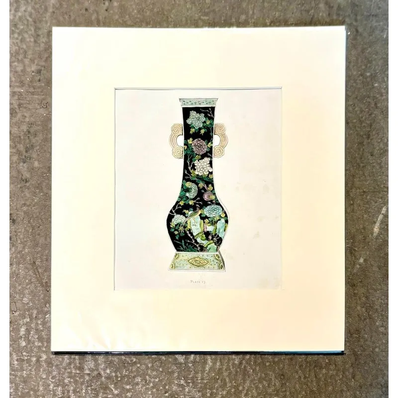 Vintage Boho Chinese Ceramic Print — additional photo 3