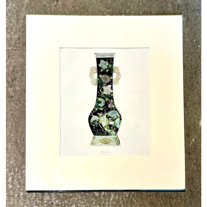 Vintage Boho Chinese Ceramic Print — additional photo 5