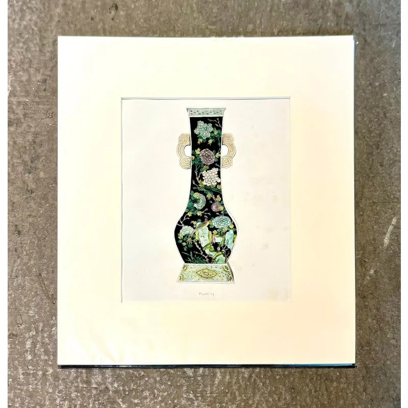 Vintage Boho Chinese Ceramic Print — additional photo 7
