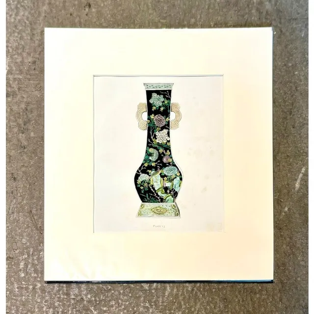 Vintage Boho Chinese Ceramic Print — additional photo 8
