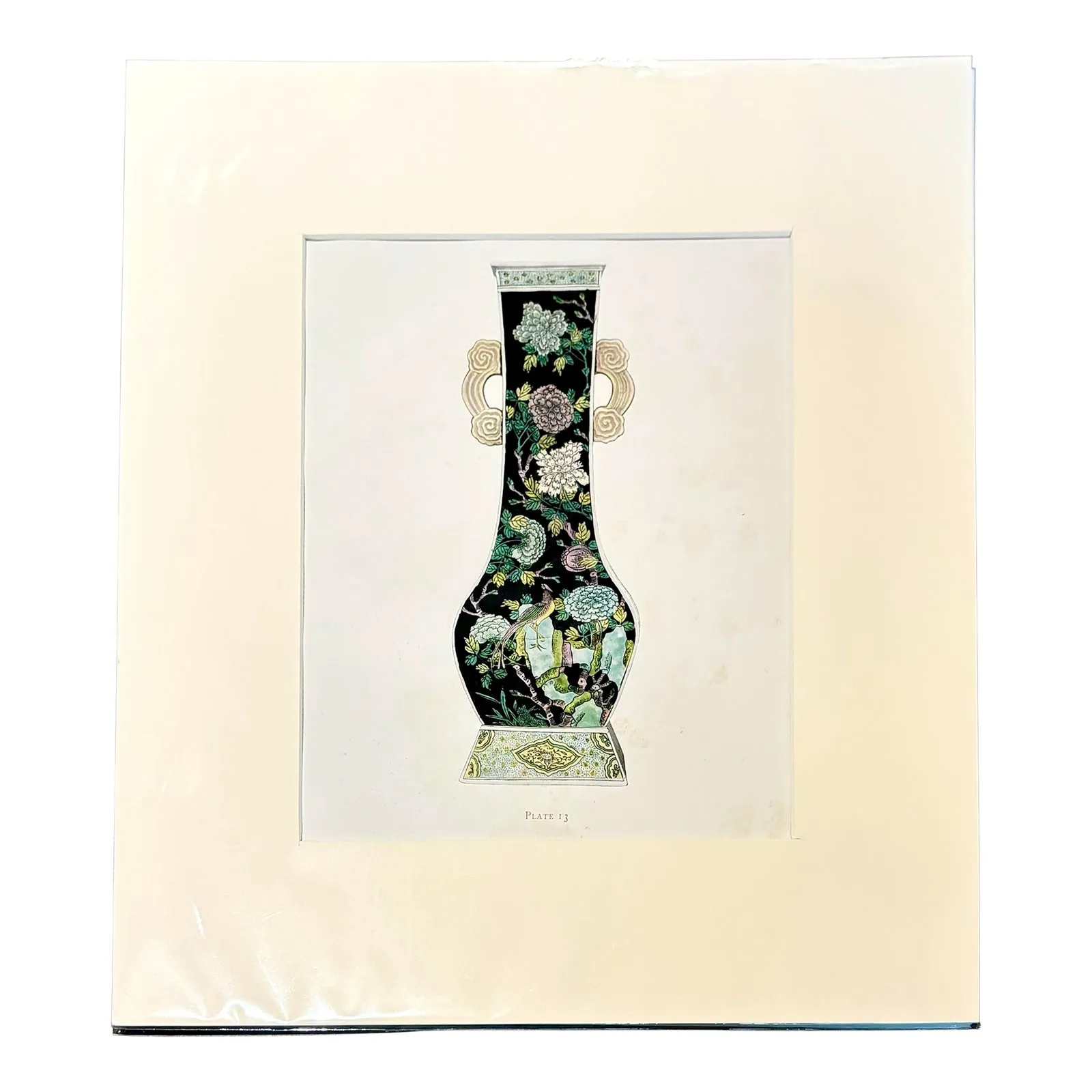 Vintage Boho Chinese Ceramic Print — additional photo 1