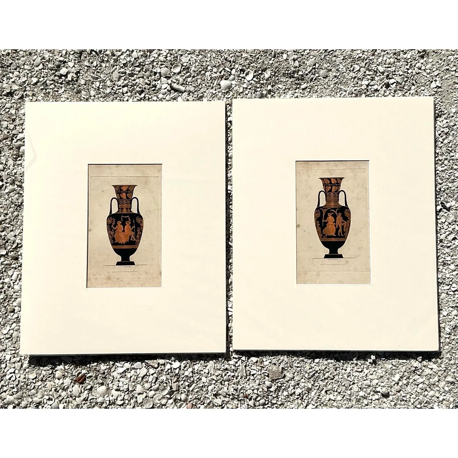 Vintage Boho Greek Urn Original Prints - Set of 2 — additional photo 3