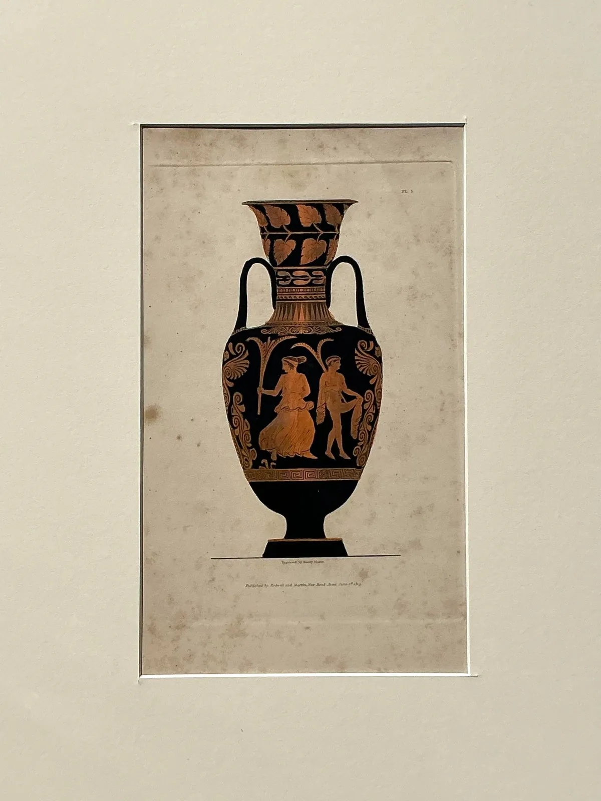 Vintage Boho Greek Urn Original Prints - Set of 2 — additional photo 3