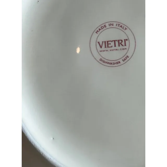 Vintage Boho Italian Vietri Glazed Ceramic Serving Bowl — additional photo 1