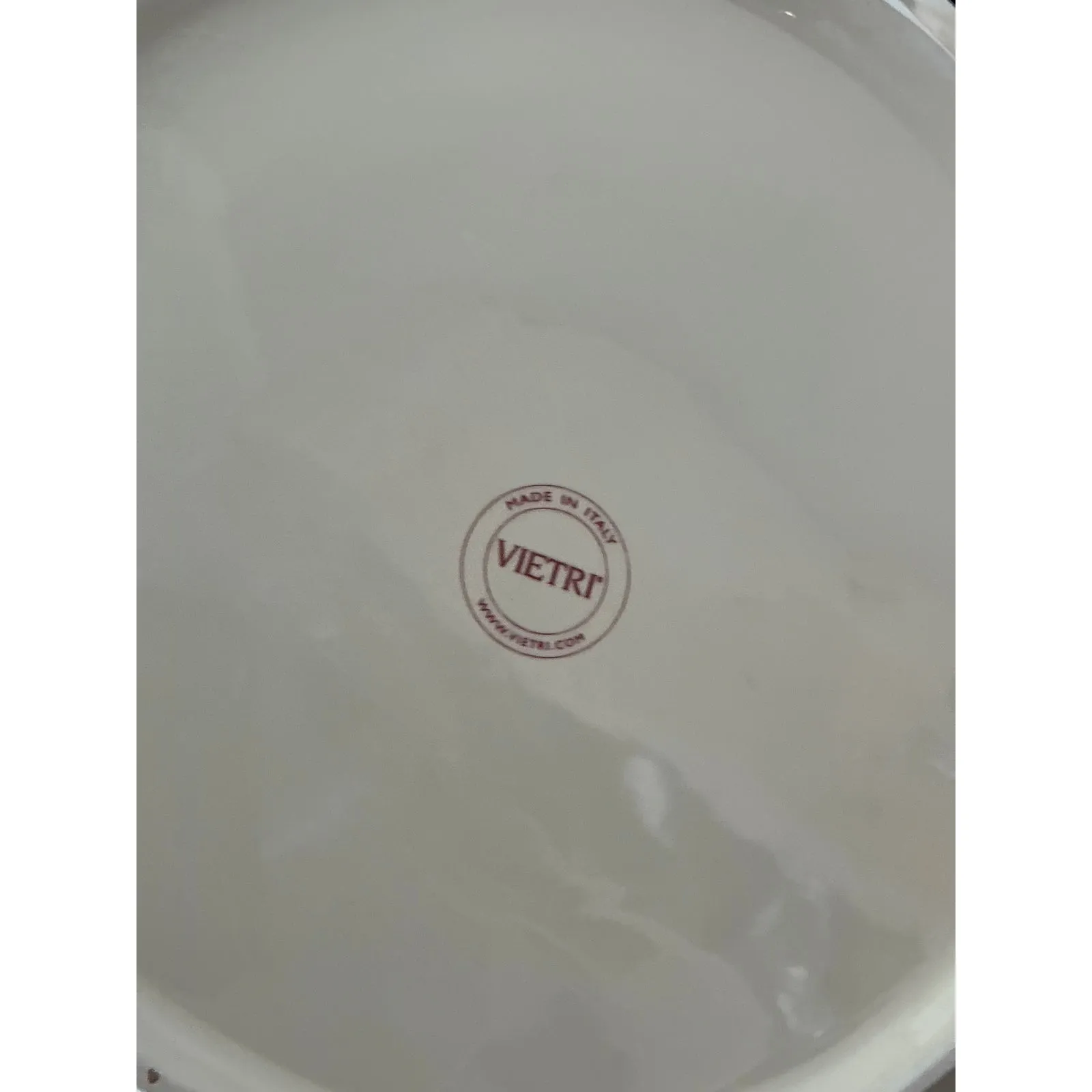Vintage Italian Vietri Glazed Ceramic Dinner Plates - Set of 6 — additional photo 7