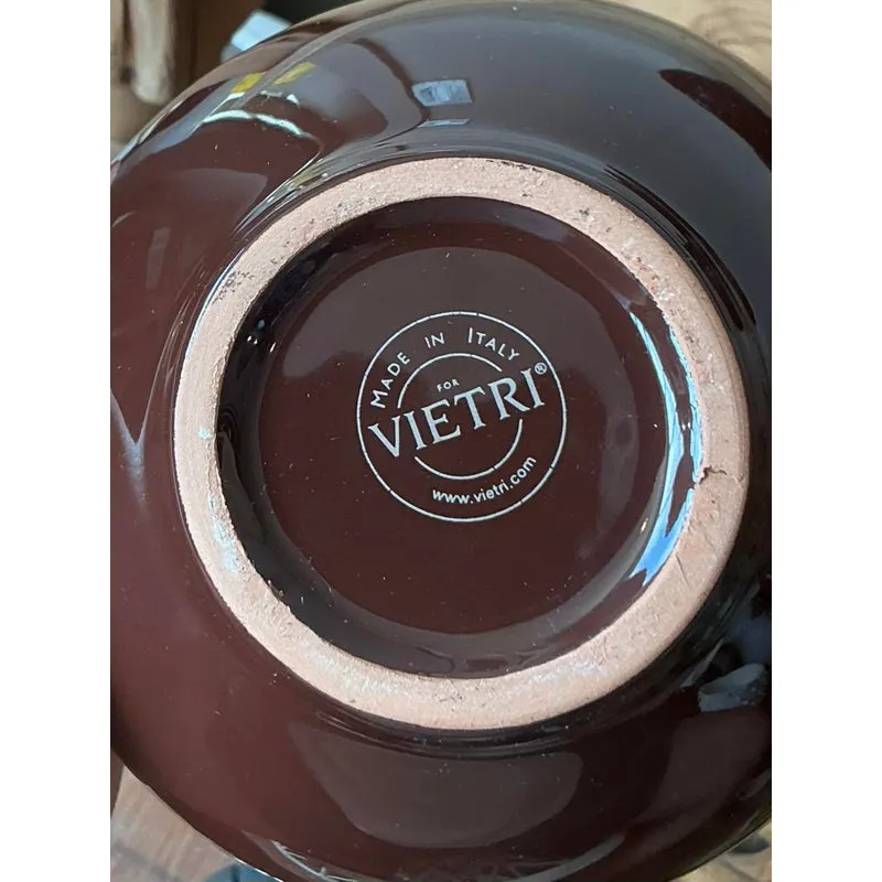 Vintage Italian Vietri Glazed Ceramic Bowls - Set of 8 — additional photo 5