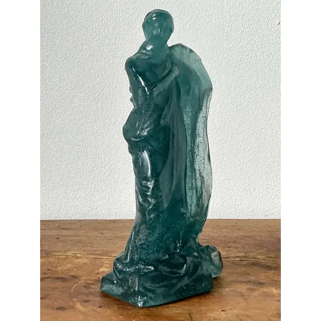 Vintage French Nancy Pate De Verre for Daum Glass Maiden — additional photo 5