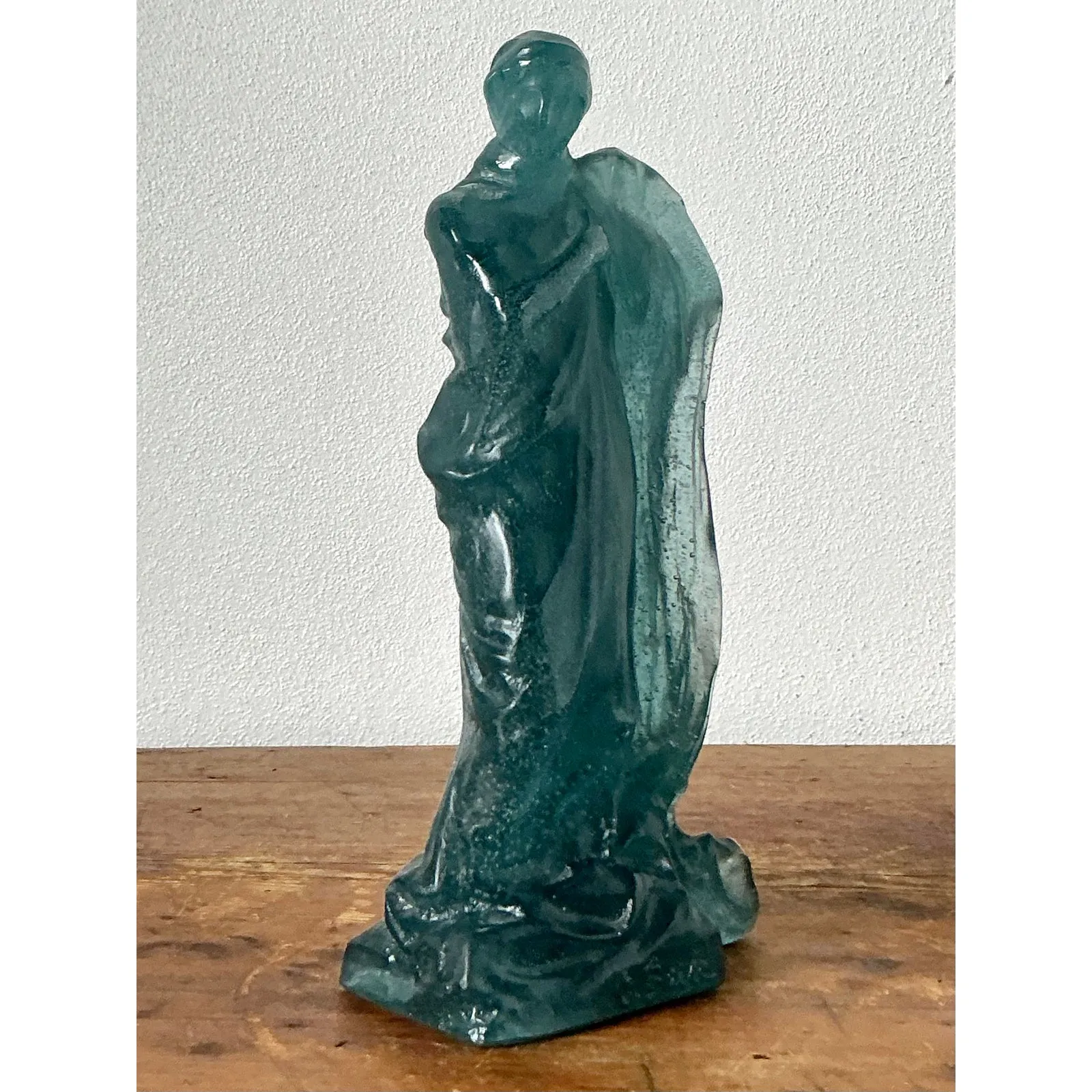 Vintage French Nancy Pate De Verre for Daum Glass Maiden — additional photo 2