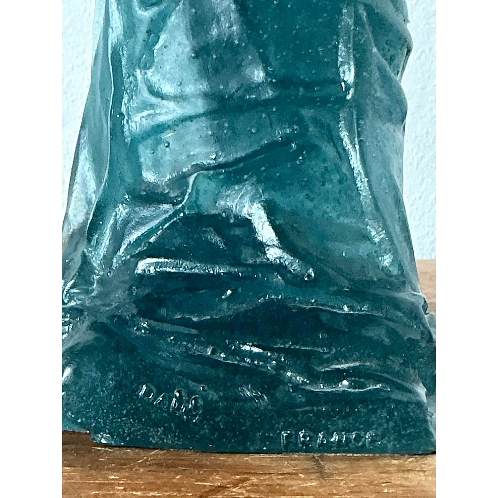 Vintage French Nancy Pate De Verre for Daum Glass Maiden — additional photo 8
