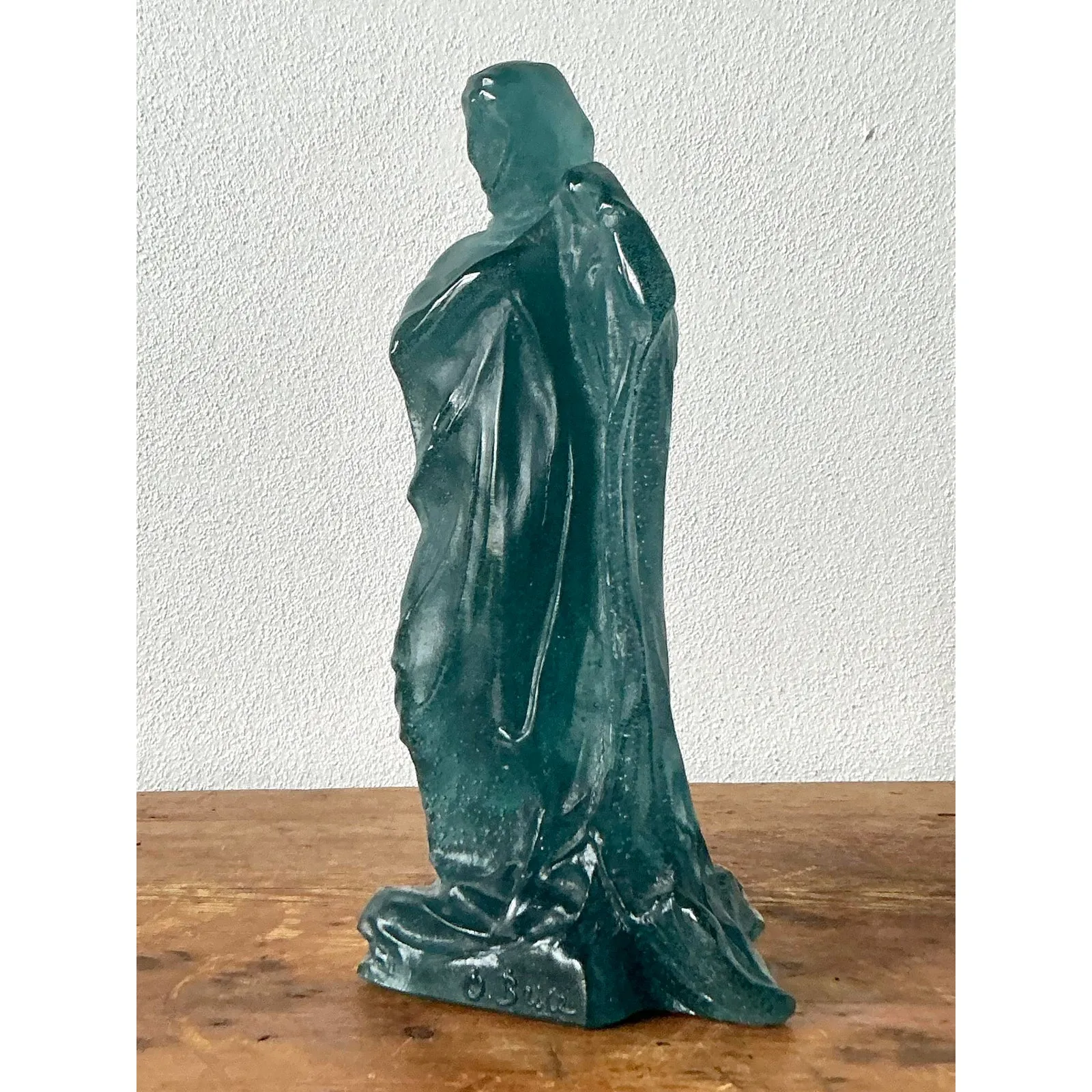 Vintage French Nancy Pate De Verre for Daum Glass Maiden — additional photo 4