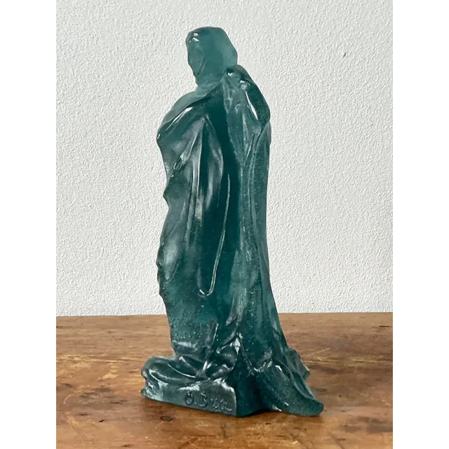 Vintage French Nancy Pate De Verre for Daum Glass Maiden — additional photo 3