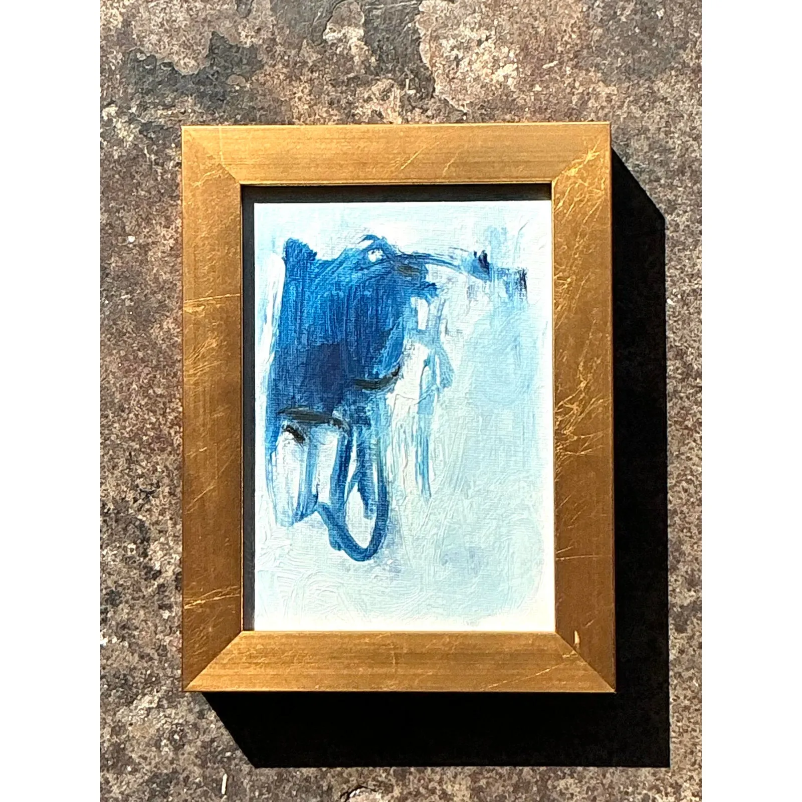 Vintage Original Abstract Oil Painting on Board — additional photo 7