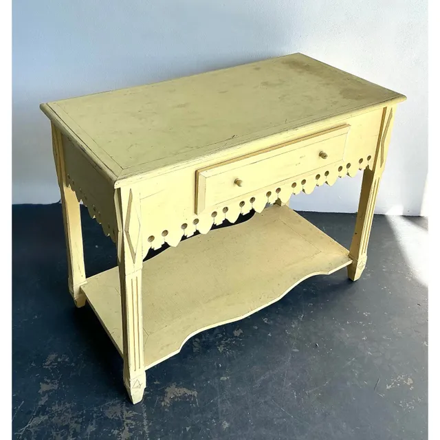 Vintage Patinated Gingerbread Wood Sideboard — additional photo 5