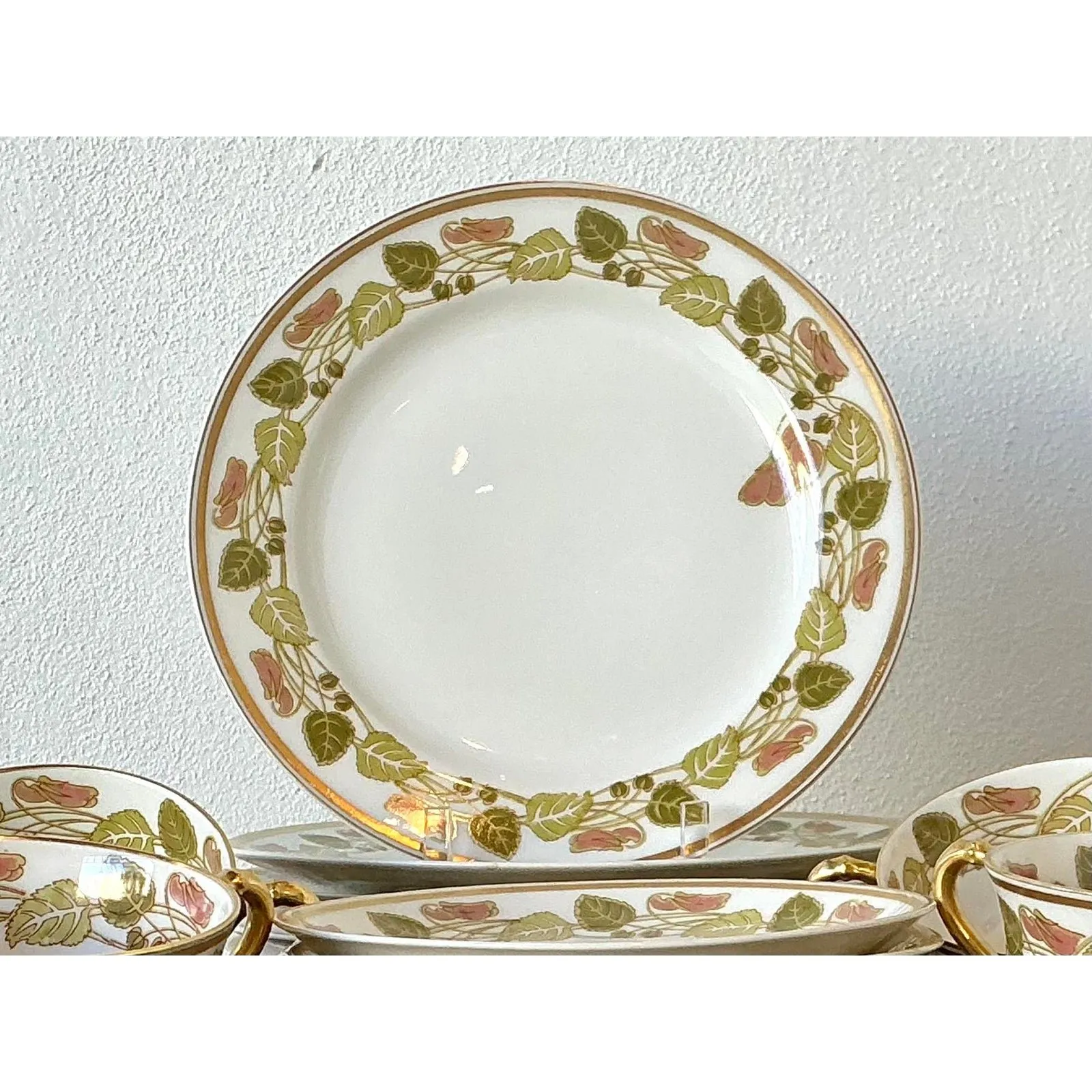 Vintage French Haviland Limoges Dessert Set of 36 — additional photo 4