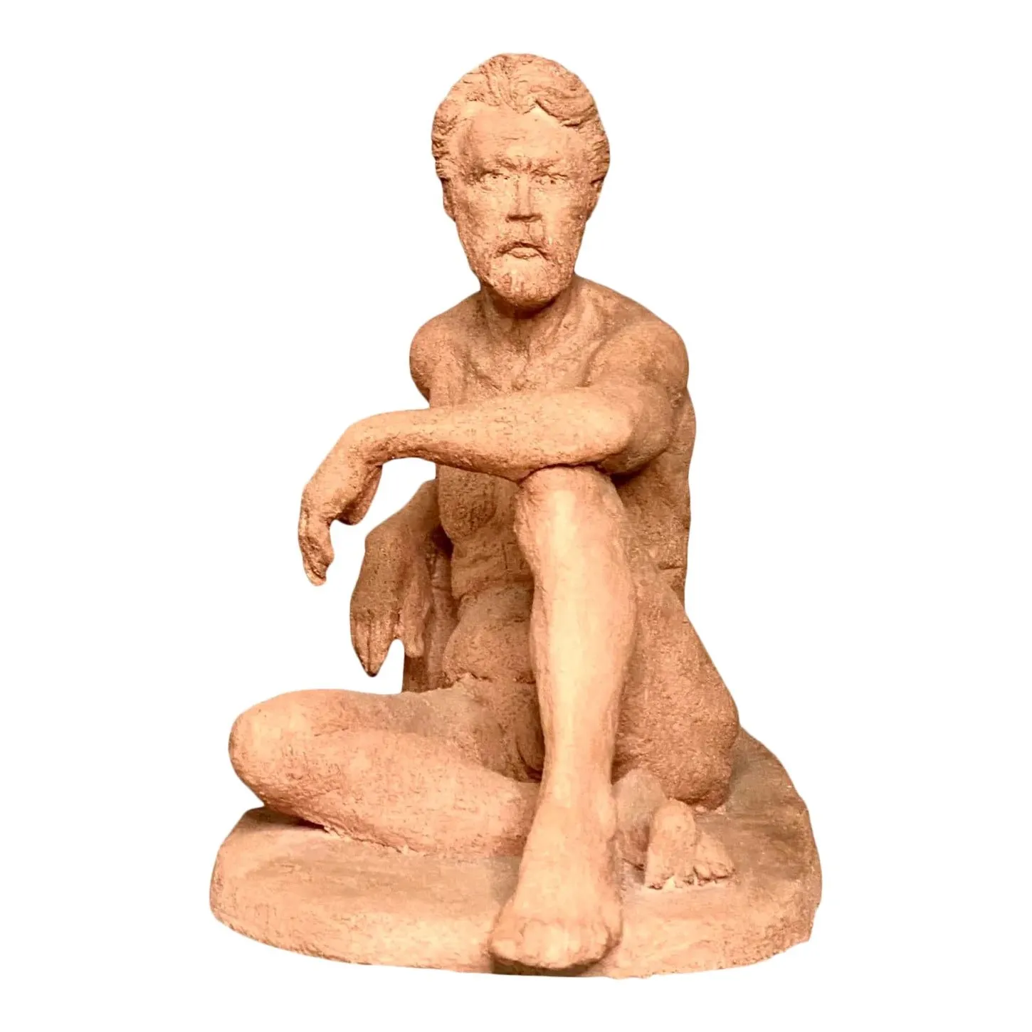Vintage Expressionist Figural Sculpture — additional photo 1