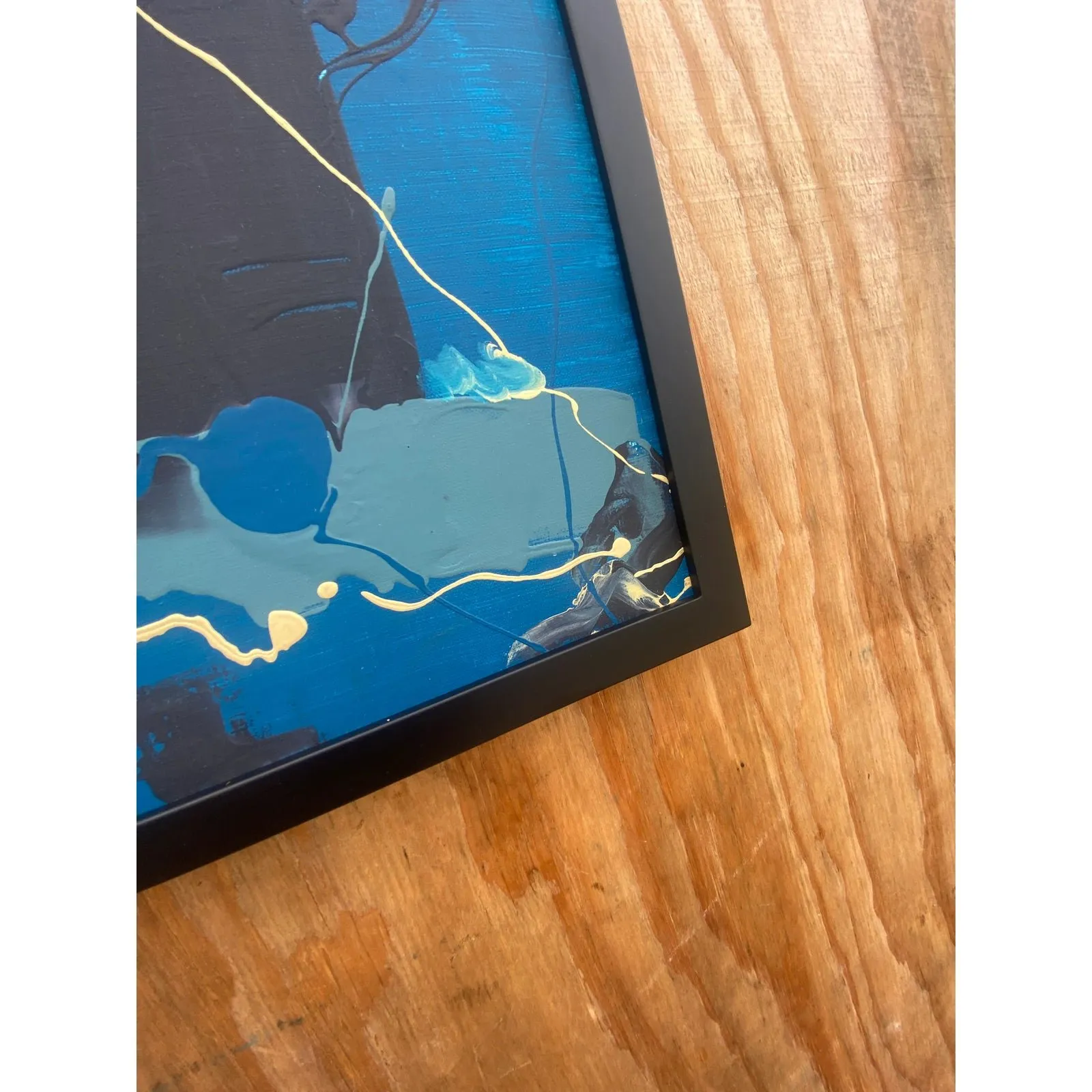 Contemporary Abstract Original Oil Painting Signed D. Batt — additional photo 5