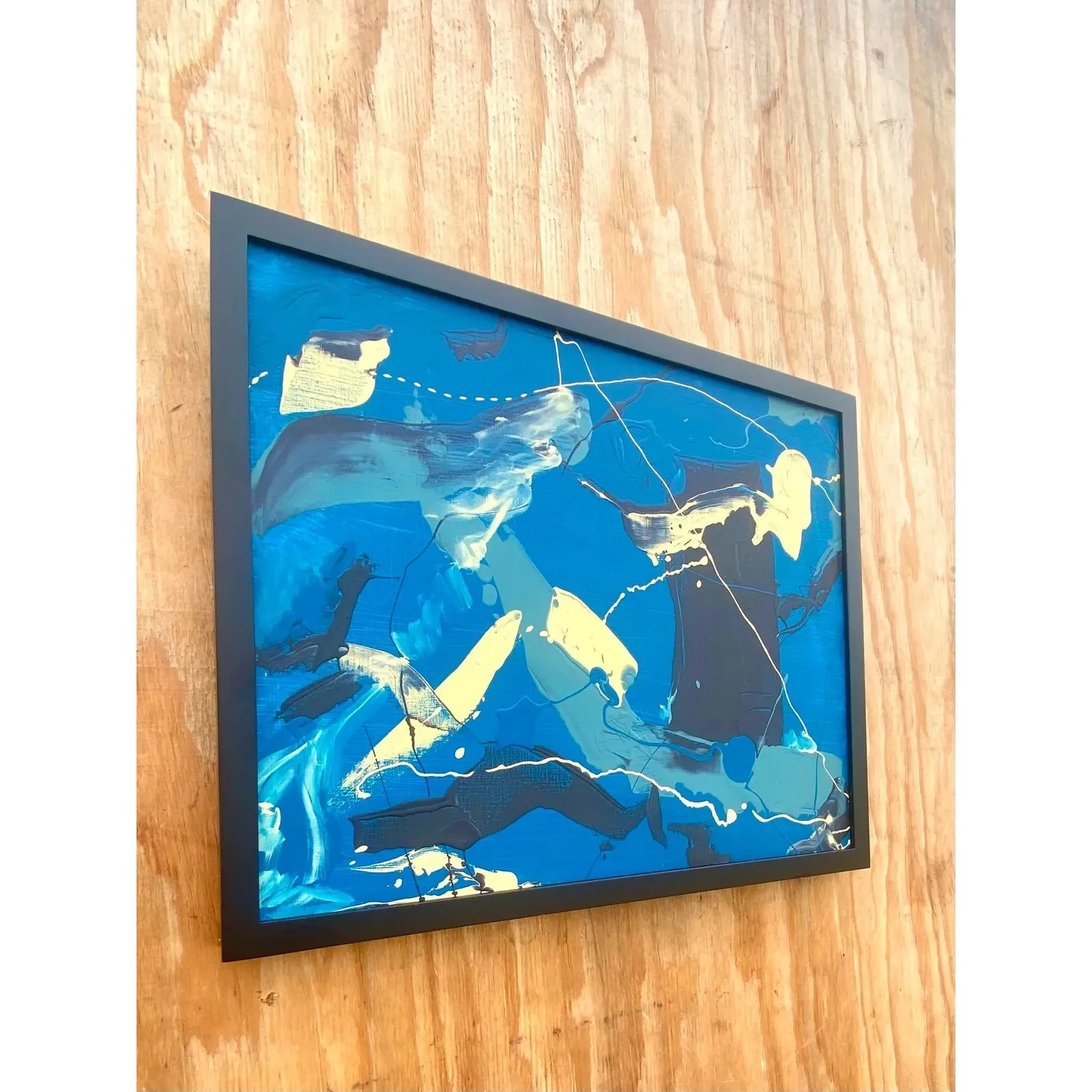 Contemporary Abstract Original Oil Painting Signed D. Batt — additional photo 6