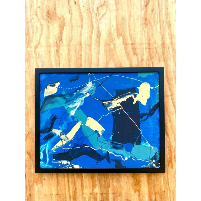 Contemporary Abstract Original Oil Painting Signed D. Batt — additional photo 7