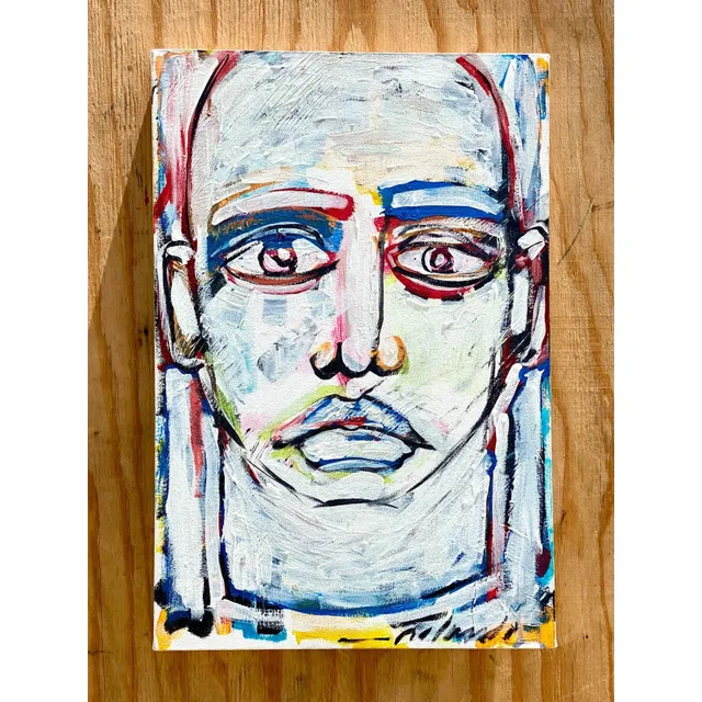 Contemporary Original Abstract Oil Signed Roland — additional photo 2