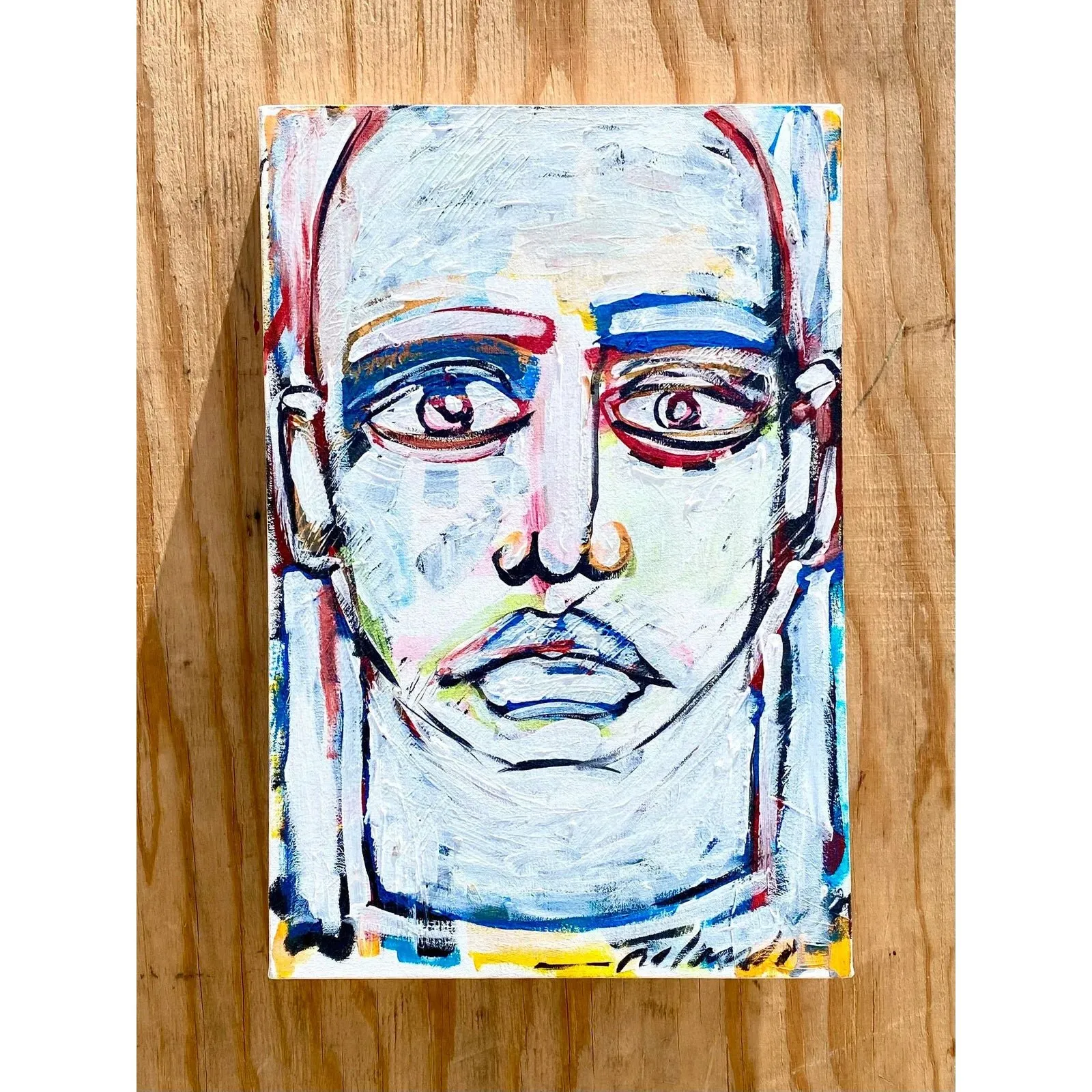 Contemporary Original Abstract Oil Signed Roland — additional photo 4